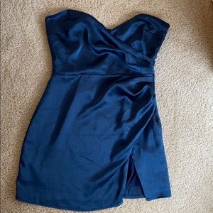 Tobi strapless dress